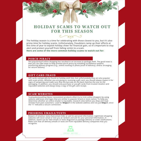 Holiday Scam Protection Guide